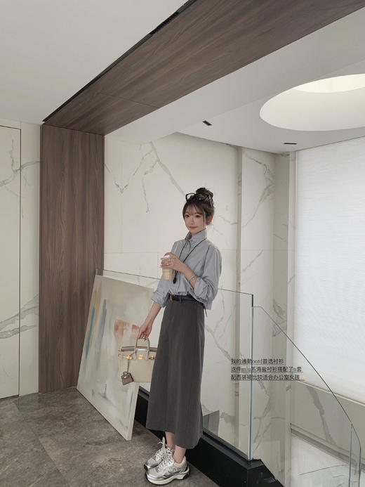 金蘑菇菇 素颜必杀技 / 休闲慵懒衬衫 商品图5