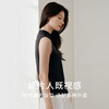 金三塔桑蚕丝莫代尔打底衫女舒适内搭可外穿无袖立领背心秋冬新品 NZFFD720 商品缩略图1