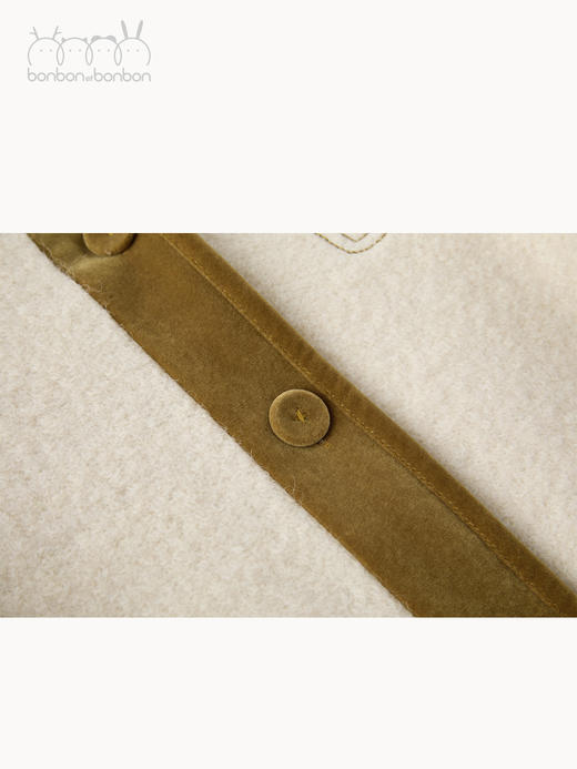 对比色圈圈呢短外套/短裤/长裤 商品图3