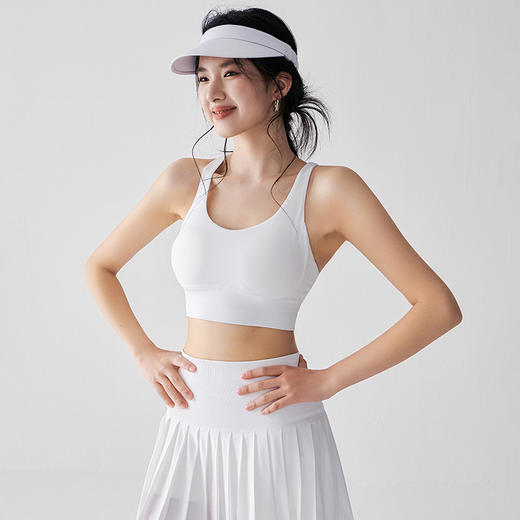 【145元任选3件】跃牌 “晨”系列 交叉美背健身背心裸感运动内衣欧美女减震聚拢瑜伽文胸JCDWX（活动产品，收货7天内支持退换） 商品图2