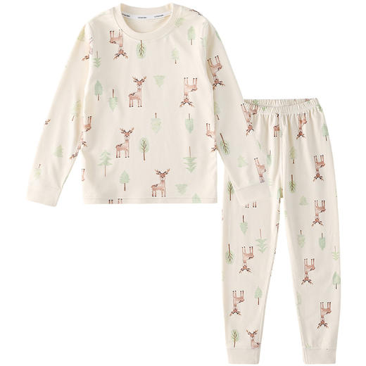 【7A抗菌纯棉】棉花堂糯糯棉居家睡衣儿童套装——FA52255 商品图12