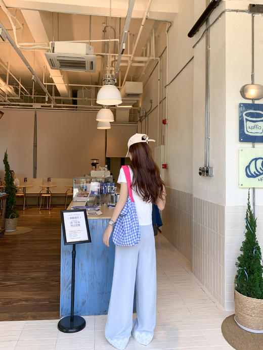 【169元任选2件】最后一波现货！小众甜美宽松抽绳百搭阔腿裤 商品图9