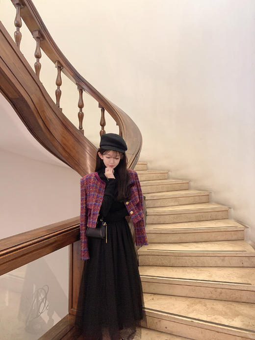 金蘑菇菇  拜占庭 / 香香外套黑花胸衣纱裙 商品图0