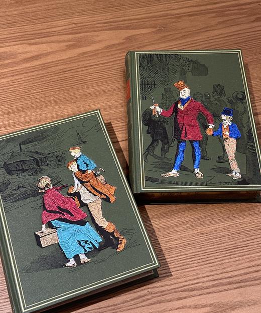 限量珍藏版《大卫·科波菲尔》荷兰进口漆布+三面书口鎏金+丝印花纹 商品图2