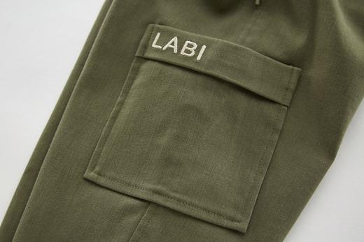 拉比童衣类i5自然贴袋长裤LYCC101410 商品图3