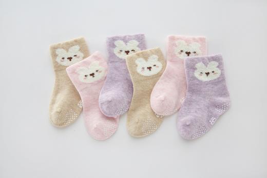 拉比配饰类i5萌萌抑菌短袜（3双装）LYED103721 商品图7