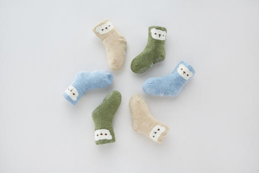 拉比配饰类i5萌萌抑菌短袜（3双装）LYED103721 商品图6