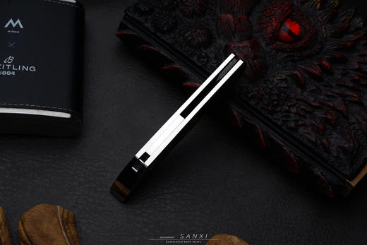 三希堂  现代刀系列  瑞鹤祥龙  未开刃 商品图8