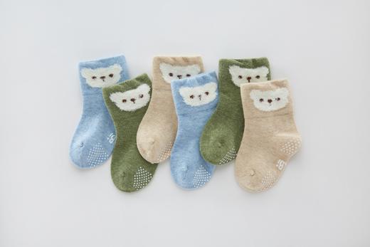 拉比配饰类i5萌萌抑菌短袜（3双装）LYED103721 商品图4