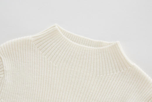 拉比童衣类i5美丽诺半高领打底衣LYCC100302 商品图2