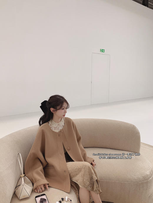 金蘑菇菇 巴黎中古私服衬衫+蕾丝半裙 / 朦胧微透衬衫 精致显质感 商品图1