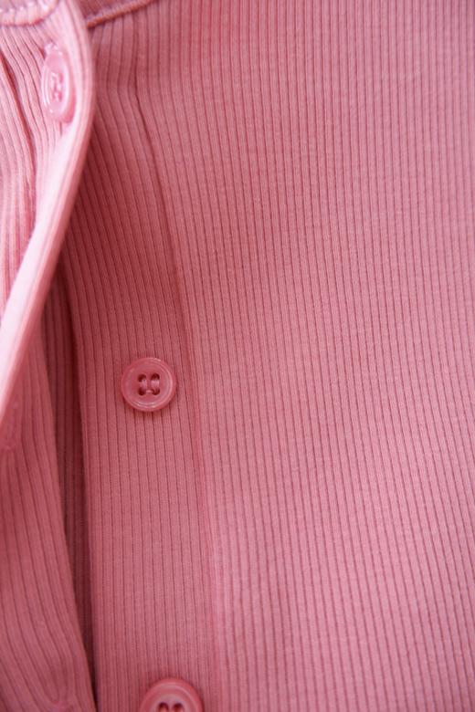 直发【JS3692836 】进口优可丝~ 树莓粉长袖气质针织衫上衣 商品图3