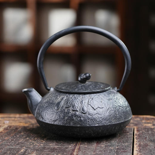 暗香疏影/铁壶/福禄壶/手工无涂层铸铁壶烧水壶老铁壶茶壶 商品图0