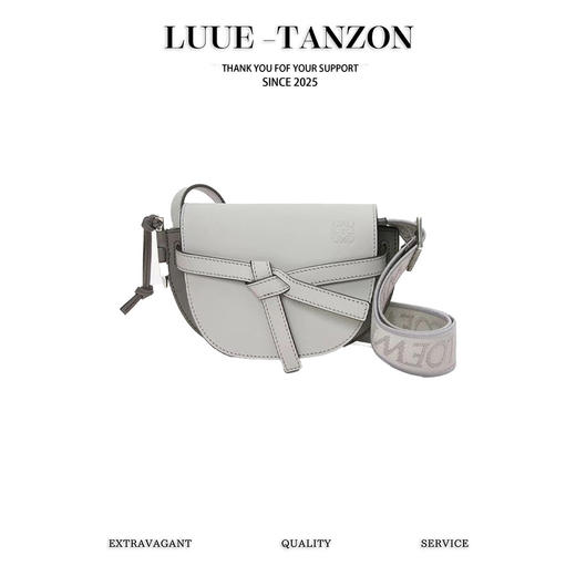 罗家字母肩带马鞍包，MiniGateDual手袋！（LZ） 商品图0