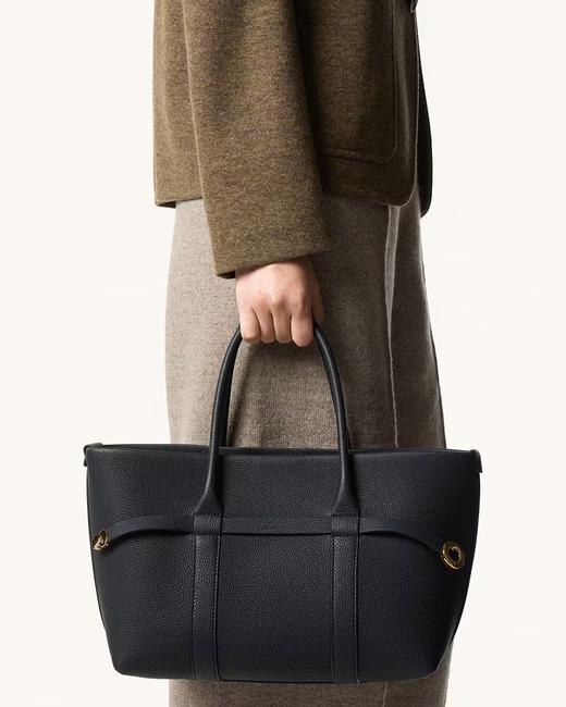 单品包邮 现货 THS-无 lp家大牛工厂 Ghiera Shopper 小号手袋 牛皮款/帆布款 4色 CQ1412 商品图7