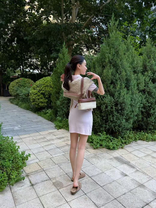 DUO智仙生 粉标 芭比衣橱系列 奶昔粉运动Polo连衣裙 商品图3