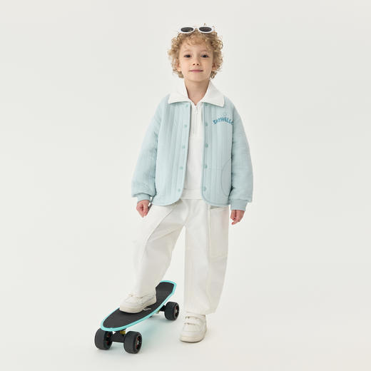【校服神器】马克珍妮男女童空气层夹棉外套2025年秋冬新款551828 商品图2