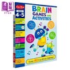 【中商原版】Brain Games and Activities Ages 4-5 脑力游戏与活动 幼儿园大班4-5岁 Evan-Moor 美国英文原版 学习启蒙练习书 商品缩略图0