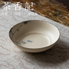 茶香记粉引手绘干泡盘青竹德化陶瓷壶承茶室茶具一物多用清雅茶盘 商品缩略图0
