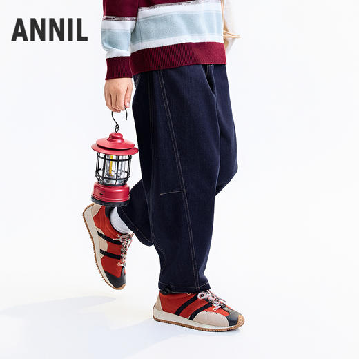 【实体店同款】男童全腰单裤秋季新款安奈儿童装AB536122 商品图1