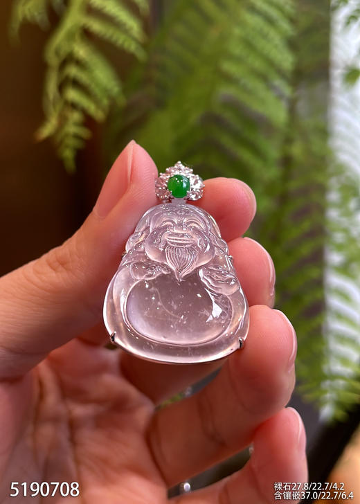 5190708，财神爷吊坠。具体价格微信咨询 商品图0