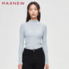 【门店同款】马恩MAXNEW女装秋冬毛衫百搭针织内搭高领长袖纯色内 商品缩略图0