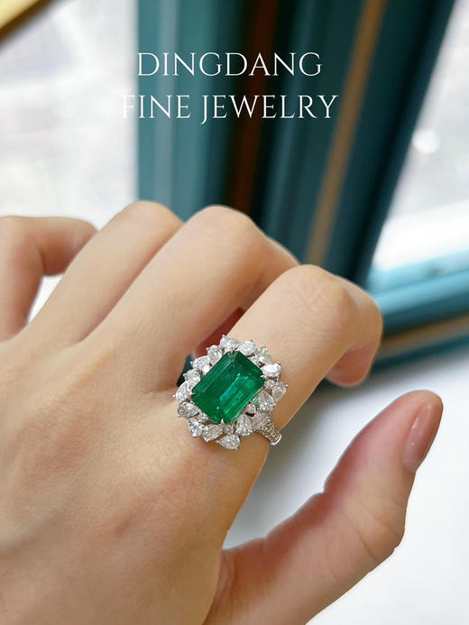 收藏祖母绿 戒指4.1ct Guild vvg 商品图1
