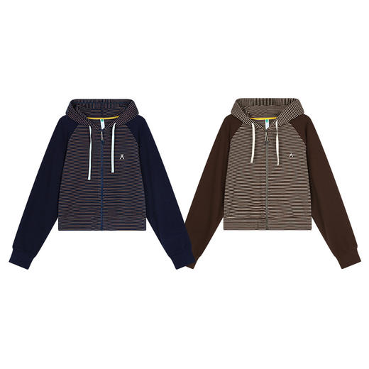 【十月秋上新】ACMEITEM爱棵米-女士针织条纹外套GAG2210329E 商品图4