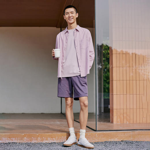 【门店同款】马恩MAXNEW2025夏季新款男装松紧抽绳六分裤休闲短裤 商品图1