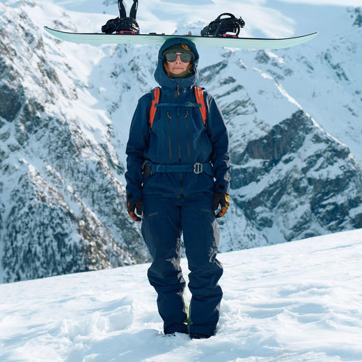 北极狐 Bergtagen女士GTXpro防水冲锋衣 无PFAS滑雪服14500148 商品图3