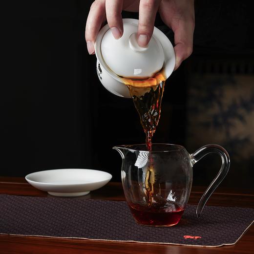 八马茶具 | 茗韵随心泡白瓷套组盖碗-160mL、公道杯-280mL、品茗杯-60mL 商品图4