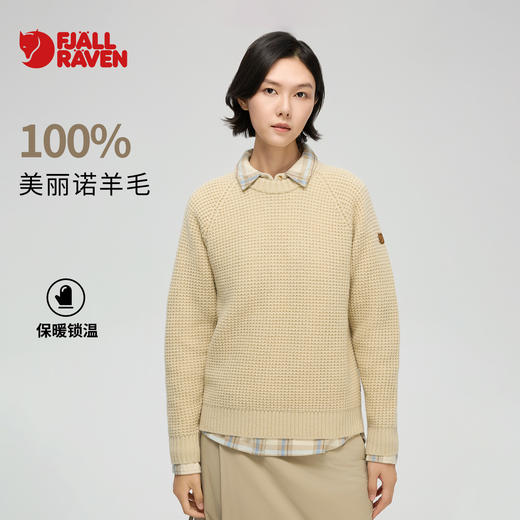 北极狐 女士羊毛毛衣 25秋冬新款100%美利奴羊毛针织衫14600259 商品图0