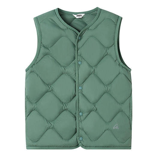 【校服内胆神器】男女童轻盈保暖羽绒马甲5~15℃空气系列冬季新款安奈儿童装EM542636 商品图12
