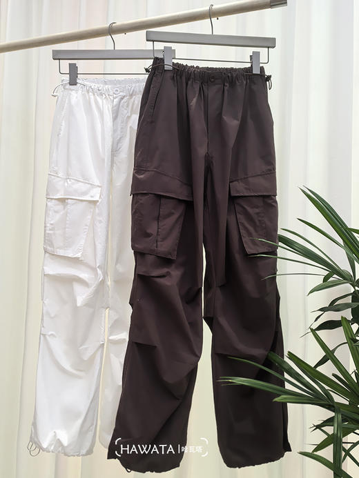 哈瓦塔（全棉）休闲带兜工装裤 H351162 商品图0