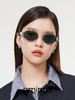 【单向好物推荐 】amimia·RICH 椭圆钛金属太阳镜 商品缩略图3