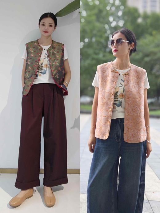 58Y866新款 国风马甲 商品图2