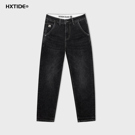 【断码清仓】HX 秋季水洗牛仔九分裤S210530001101 商品图5