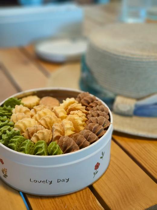 爆款手工曲奇 会想念的口味 低糖 拿取不散 入口即化 法国进口AOP级黄油 米其林餐厅用巧克力 日本箬竹宇治抹茶 商品图6