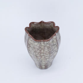 问鼎哥窑慕古款佛手杯