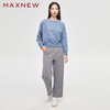 【门店同款】马恩MAXNEW女装秋冬圆领卫衣宽松百搭时尚纯色大码无 商品缩略图4