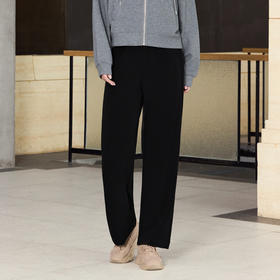 半身缘女裤 春季舒适柔软宽松透气显瘦垂坠休闲裤261102U10320019