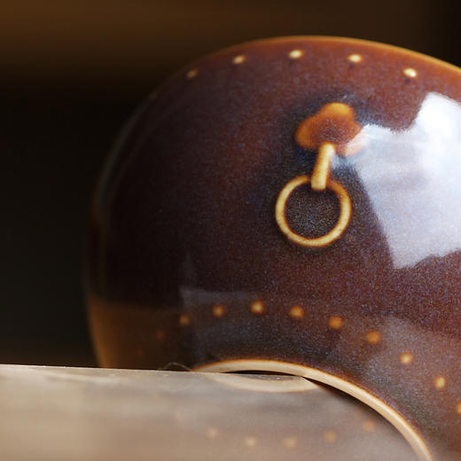 问鼎哥窑紫气东来乙巳战鼓杯 商品图3