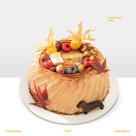 【一栗知秋】秋“糕”气爽，茶韵悠长 0卡糖栗子奶酪蛋糕