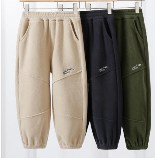 54210摇粒绒刺绣卫裤 商品图0