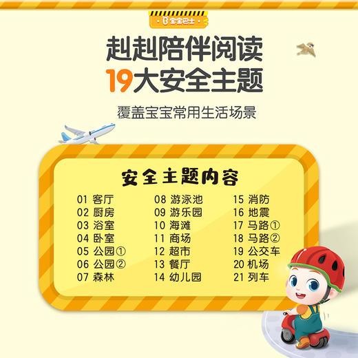 【点读版】宝宝巴士安全启蒙2岁+ 宝宝安全认知大百科（不含笔） 商品图2