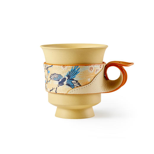 “鹊起云端”紫砂锦托杯 商品图0