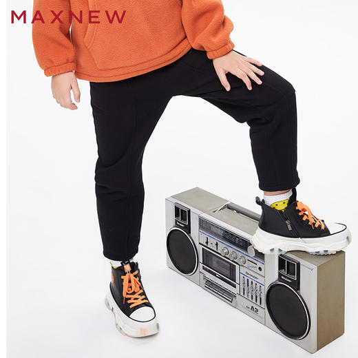 【门店同款】马恩MAXNEW童装秋冬男童运动长裤宽松冬季加厚卫裤修 商品图1