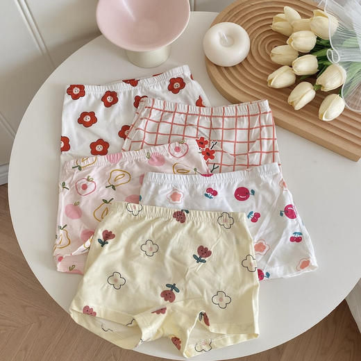 【家居百货】5条包邮【品牌盒装儿童内裤 】高支高密度纯棉内裤品质不要太好了 商品图3