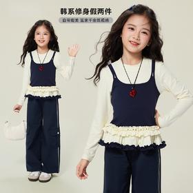 修身假两件上衣