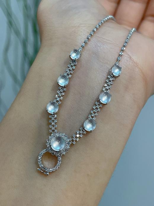 蛋面翡翠万能项链 商品图1